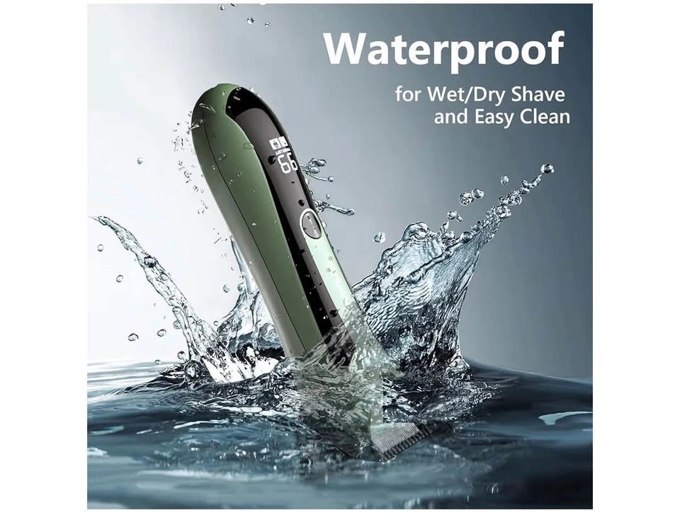 Waterproof Body Trimmer with Ceramic Blades Adjustable Lengths - photo 4