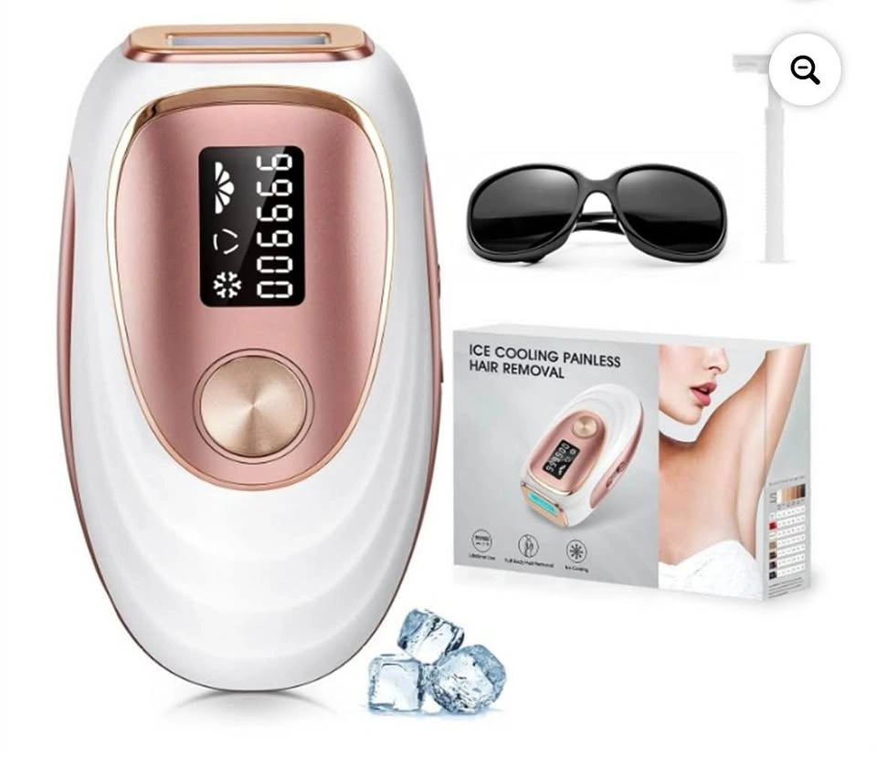 IPL Ice Cooling Painless Hair Removal Device