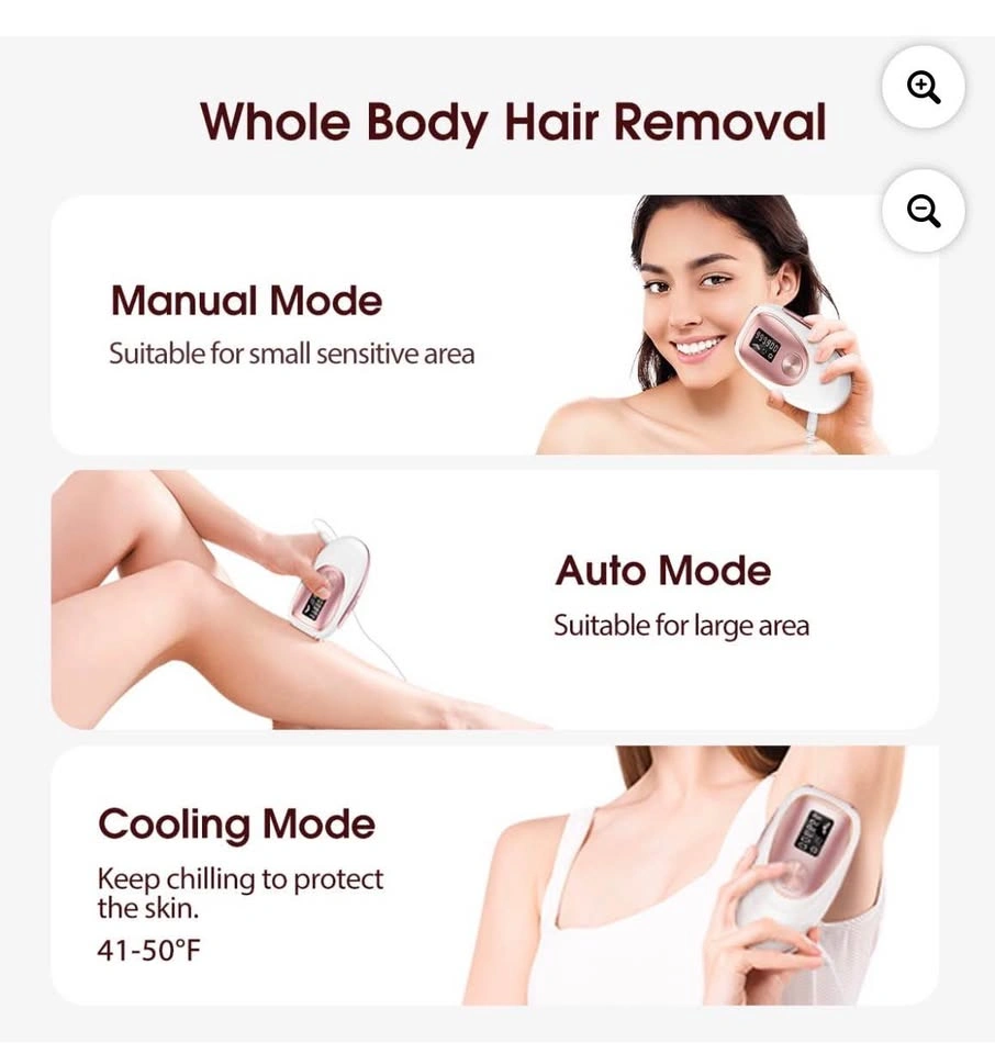 IPL Ice Cooling Painless Hair Removal Device - photo 2