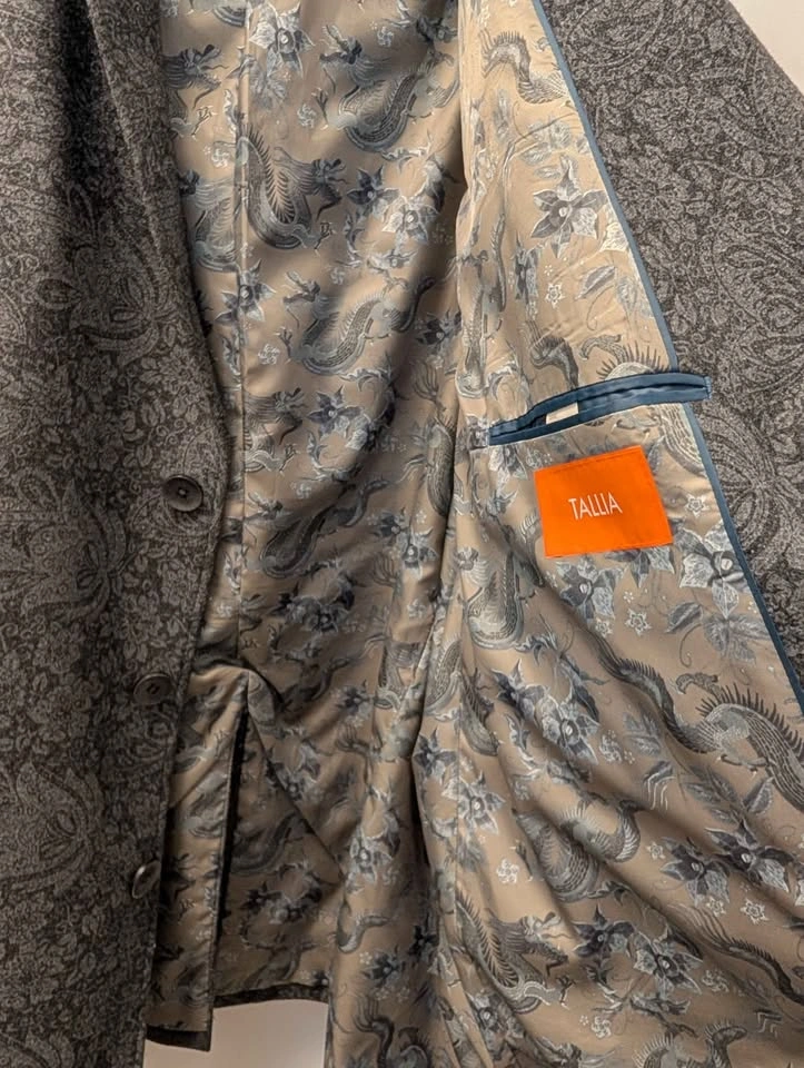 Paisley print mens jacket - photo 3