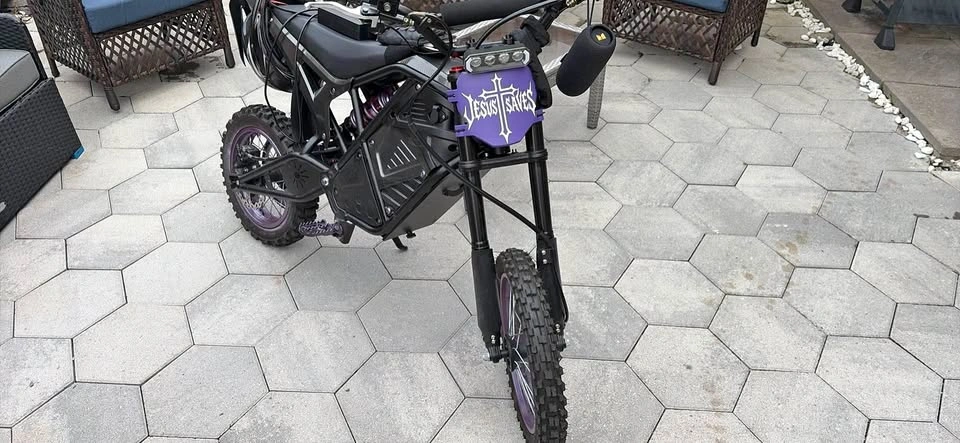 Fully modded Electric dirt bike