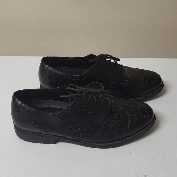 Deer Stags Men's Black Lace-up Dress Shoes Size 10M - photo 2