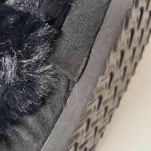La Vie En Rose Soft Fluffy Open Toe House Slippers - photo 4
