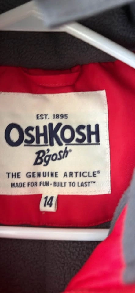 OshKosh B'gosh Boys Winter Parka Size 14 - photo 4