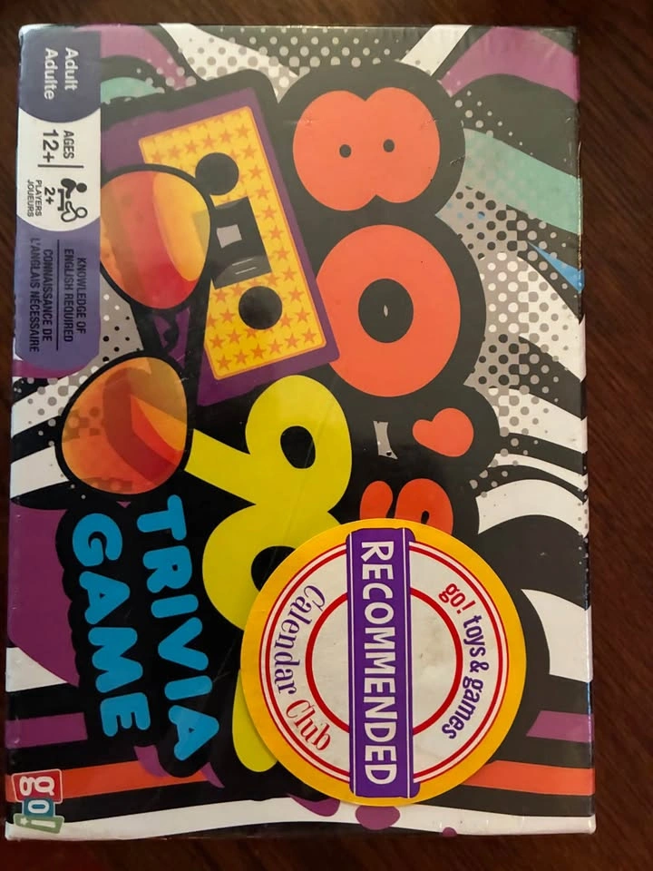 Brand New 80’s 90’s Trivia Game