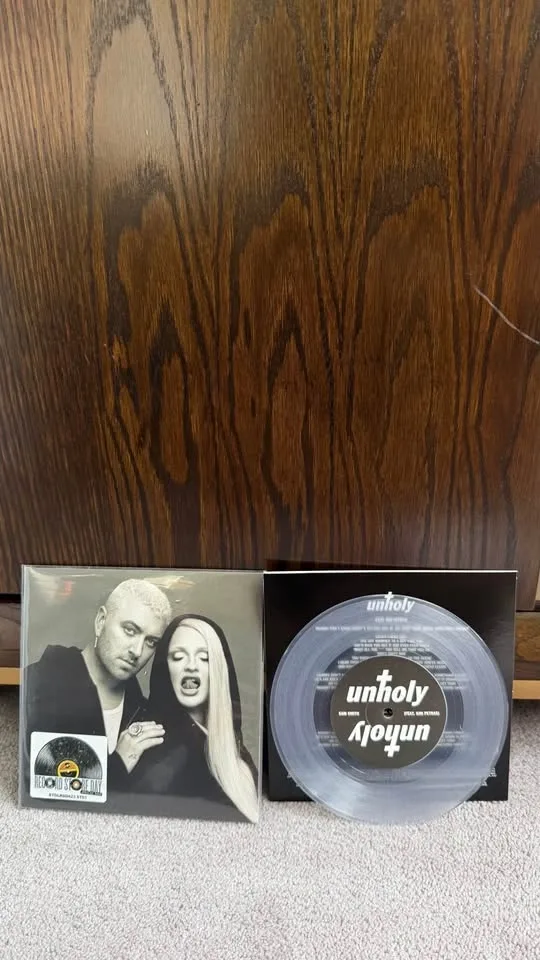RSD Sam Smith & Kim Petras Unholy 7” Vinyl - photo 2
