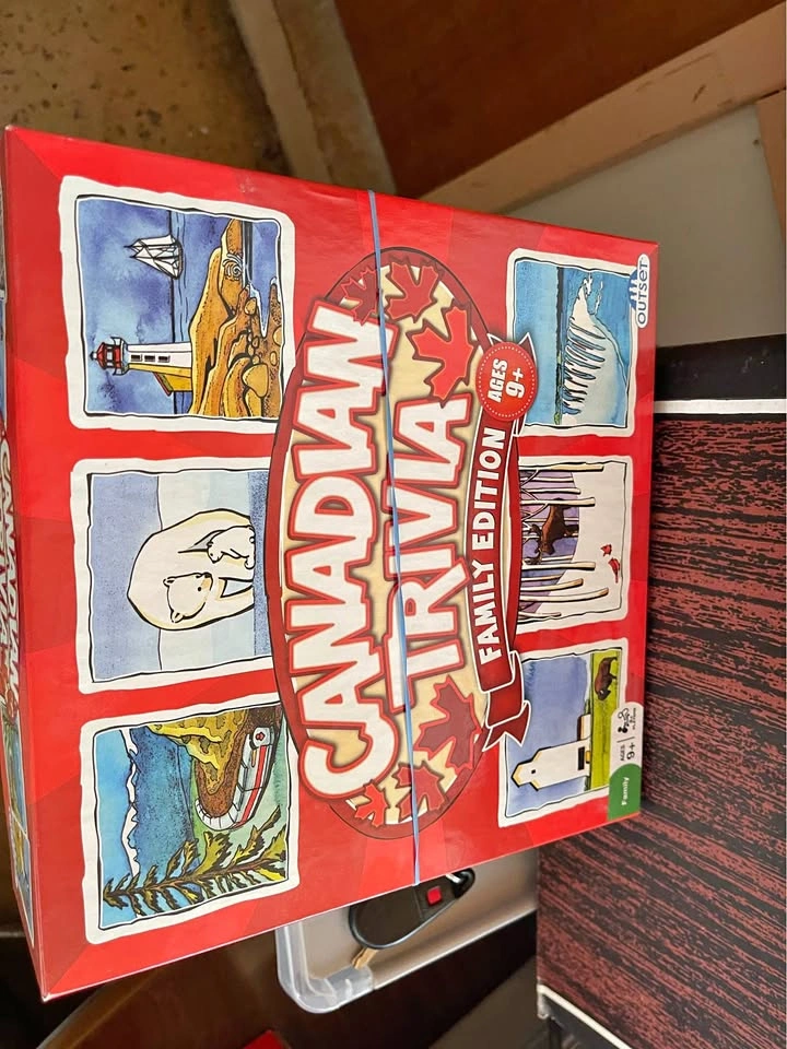 Canadian trivia game
