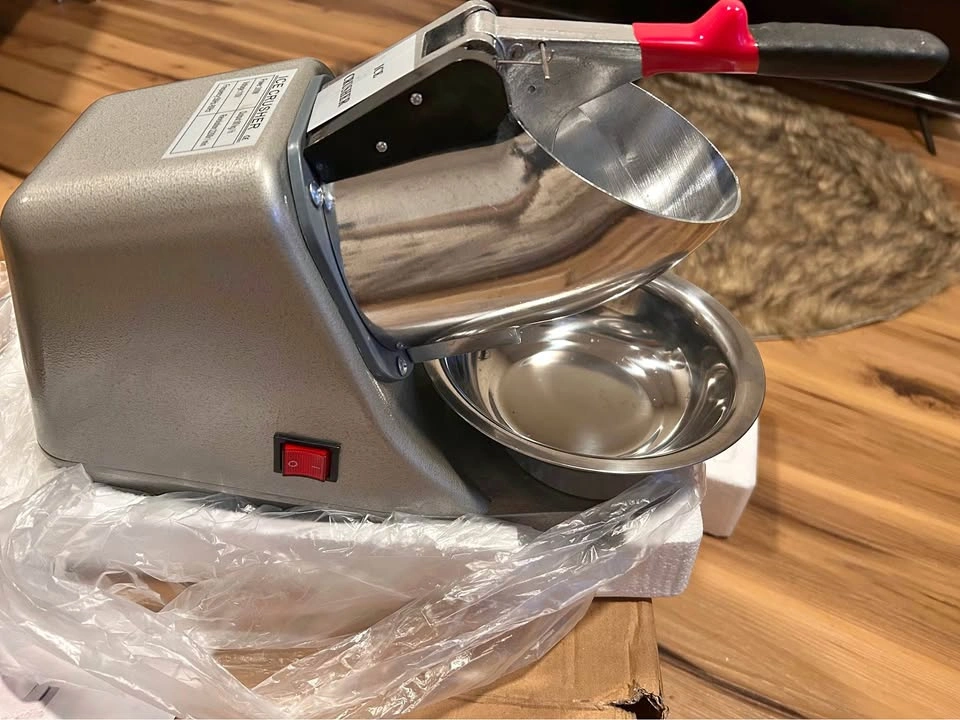 Brand New 110V Electric Ice Crusher Stainless Steel