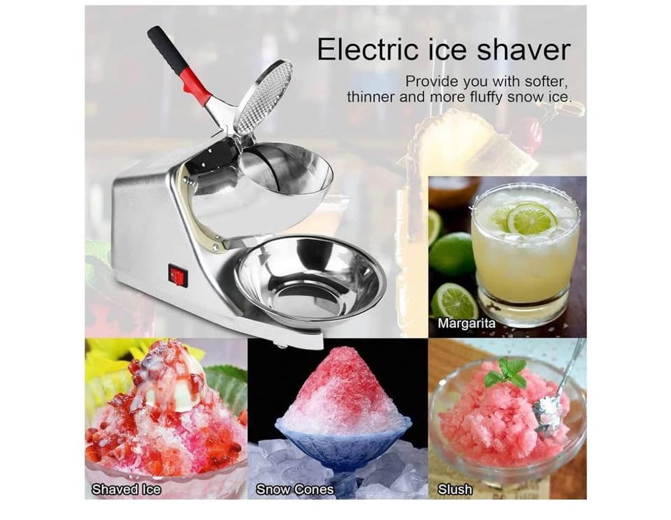 Brand New 110V Electric Ice Crusher Stainless Steel - photo 3