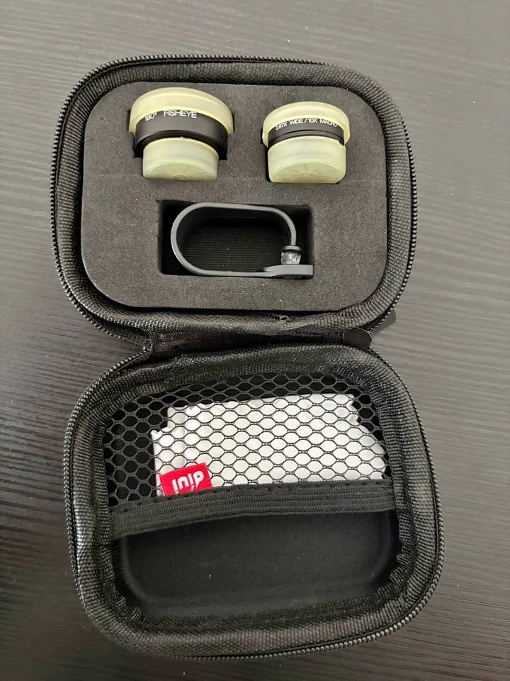 Smartphone Lens Kit with 180° Fisheye and 0.67X Wide/10X Macro L
