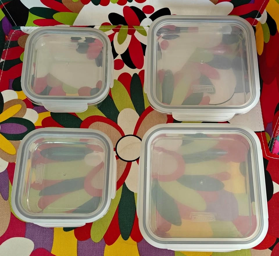 8 Glassloc Glass Storage Containers with Lids - photo 3