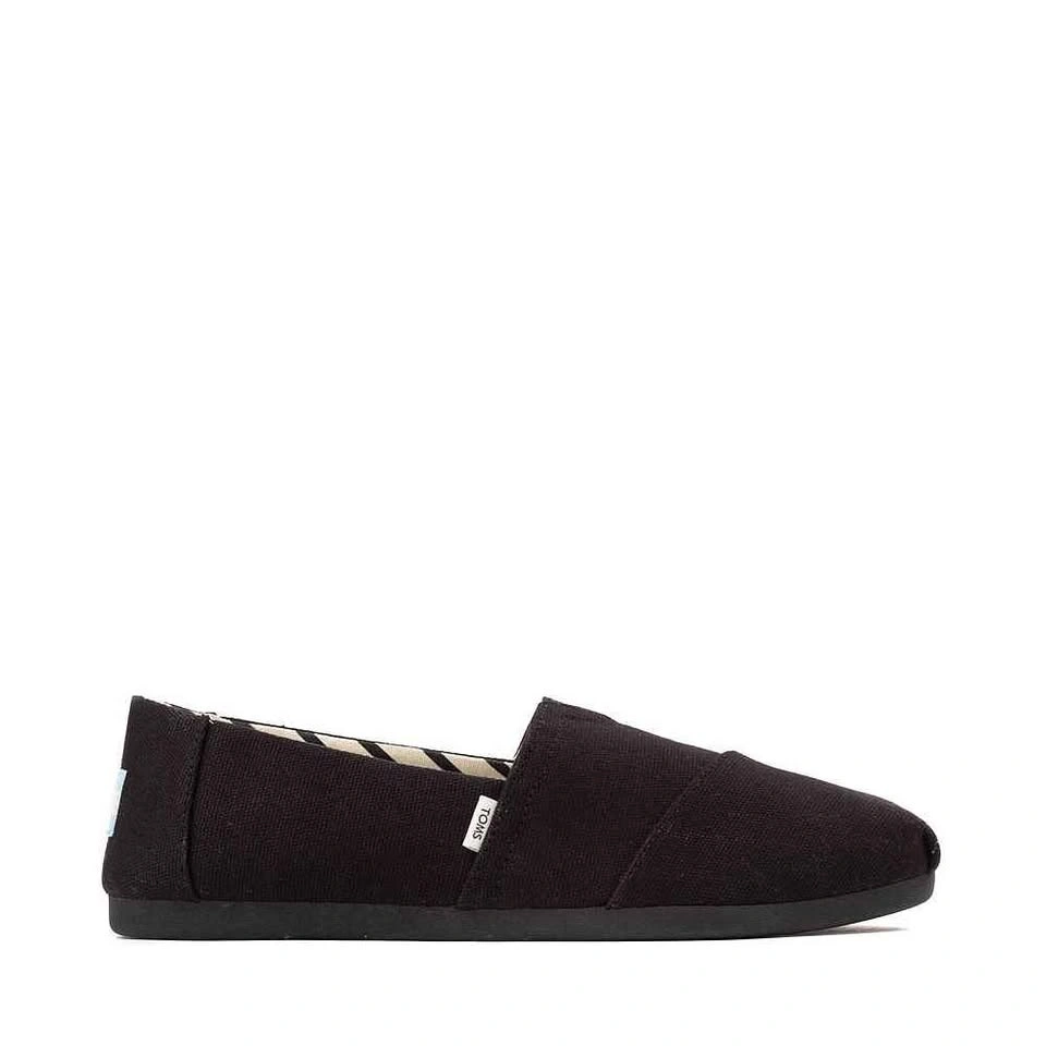 New Toms Women's Black Alpargata All Heritage Canvas Slip On - S - photo 2