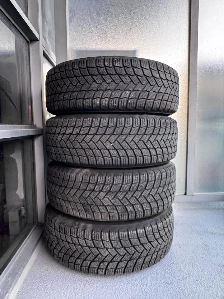 Michelin X-ICE Winter Tires 205/65R16 with Steel Rims - photo 3
