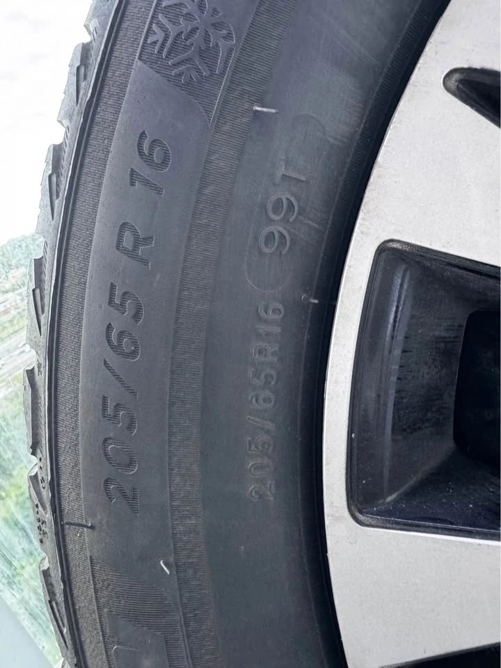Michelin X-ICE Winter Tires 205/65R16 with Steel Rims - photo 4