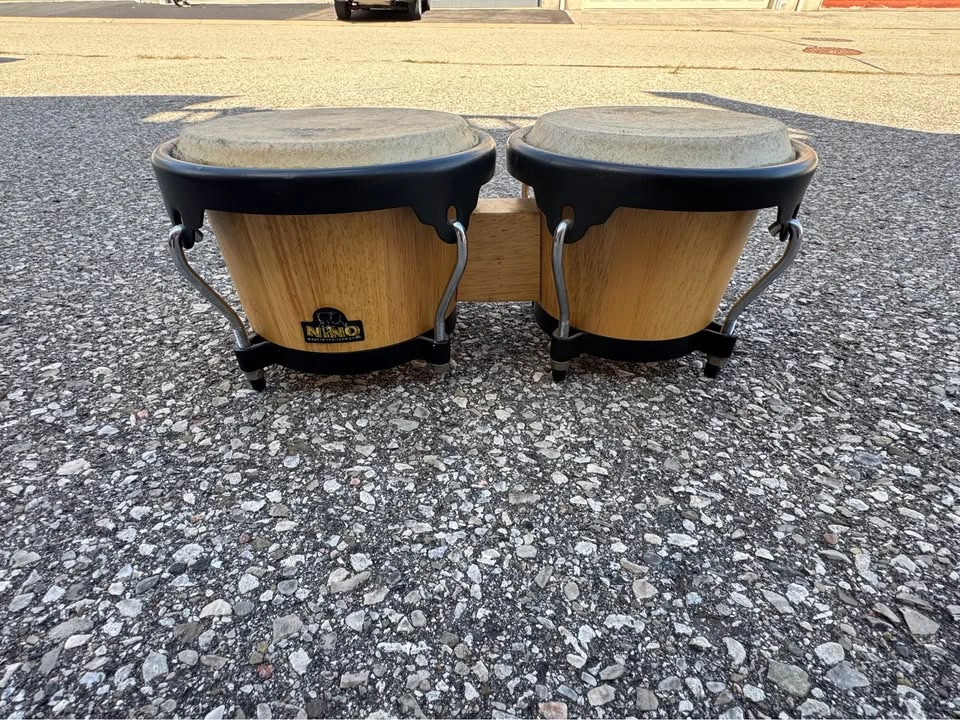 🥁 NINO Wooden Bongos – Tragically Hip Sticker - photo 2