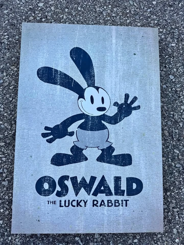 🐰 Disney Oswald the Lucky Rabbit Wall Art