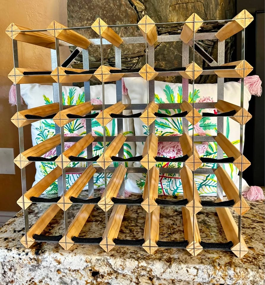 Wine Rack Bottle Holder Organizer