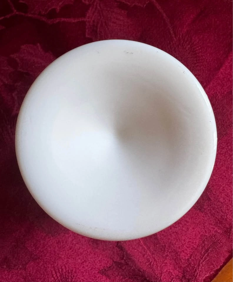 Vintage Fenton Hobnail White Milk Glass Goblet 1954-1975 - photo 2