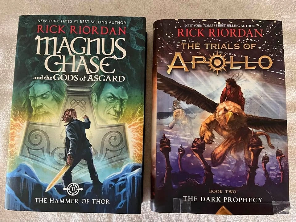 Magnus Chase & The Trials of Apollo by Rick Riordan Hard Cover B