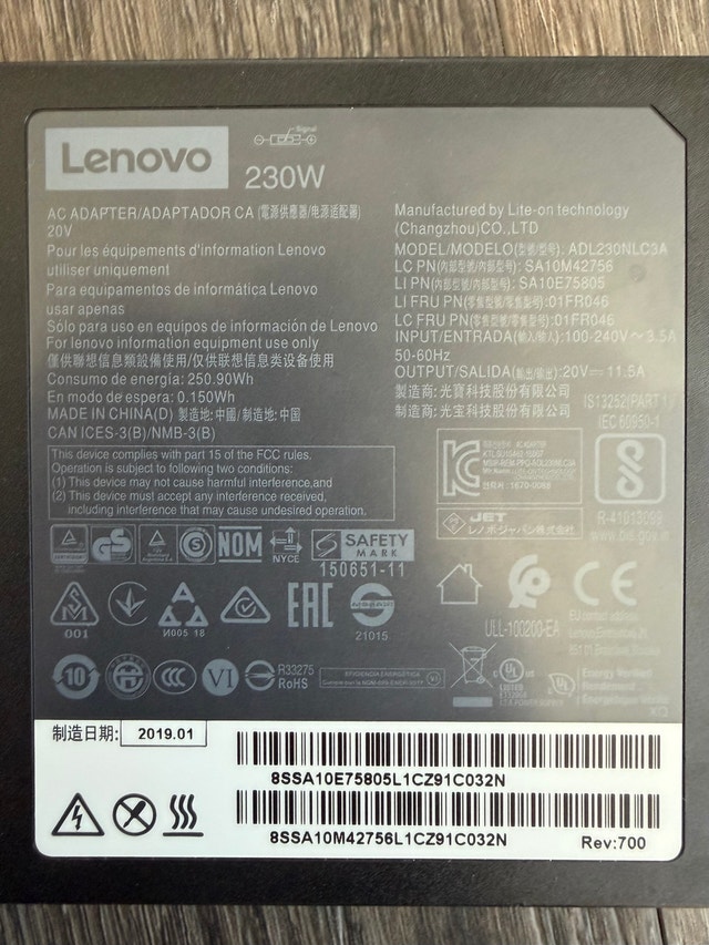 Lenovo ThinkPad Thunderbolt 3 Workstation Dock (Type 40AN) - photo 4