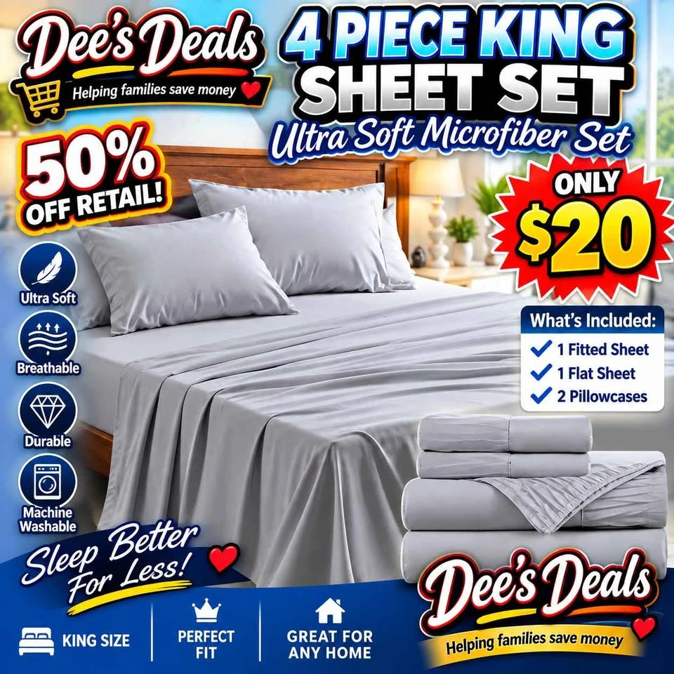 King Sheet Sets New Only $20! - photo 3