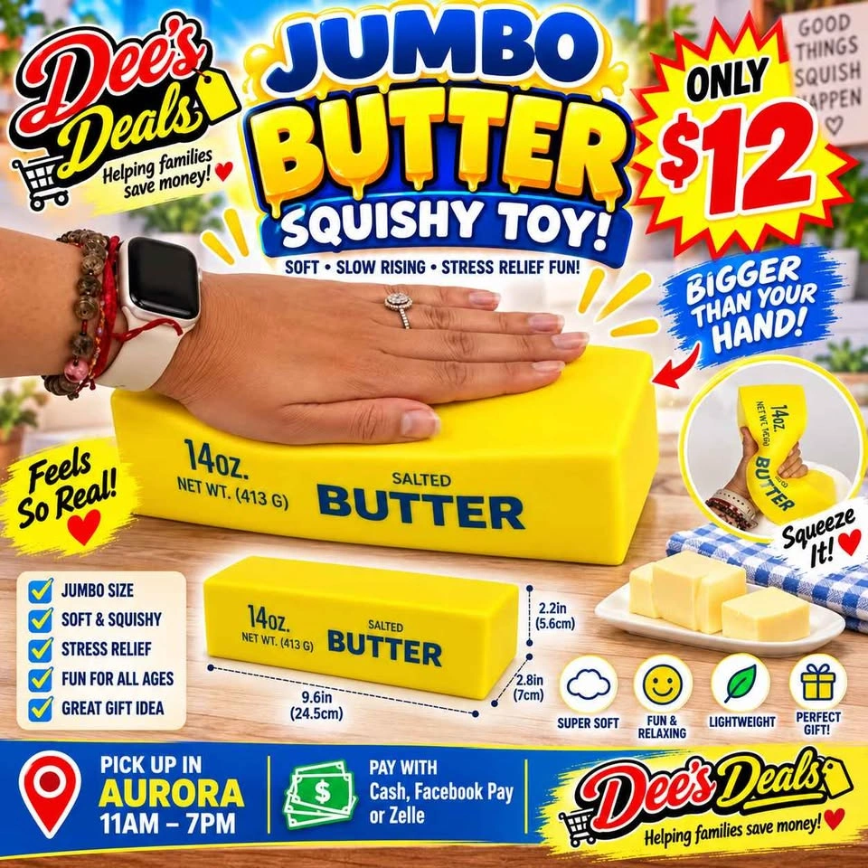 Jumbo Butter Squishy ONLY $12 - photo 2