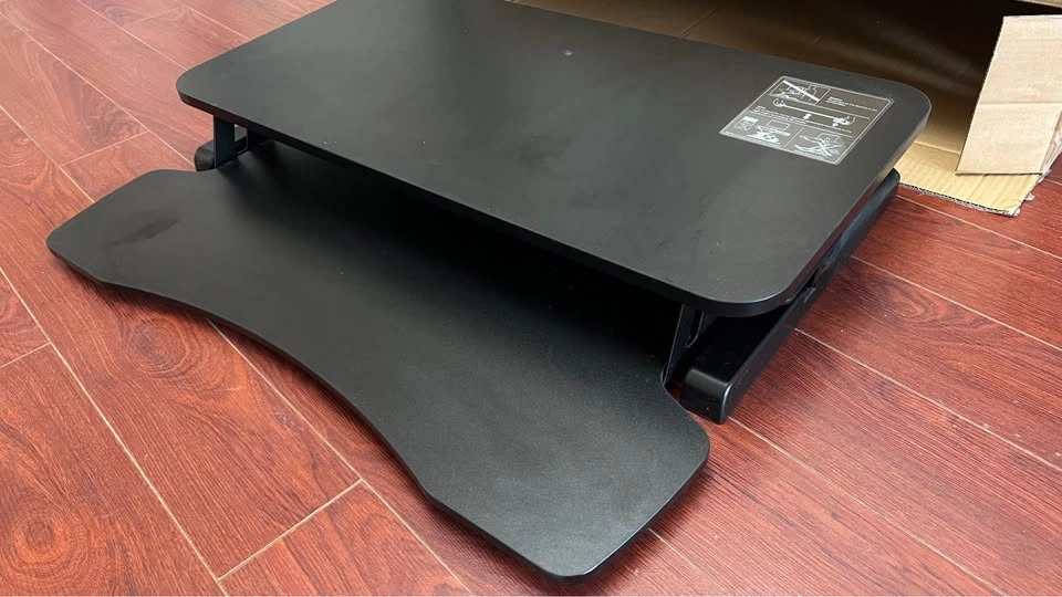 32" Black Standing Desk Converter - photo 2