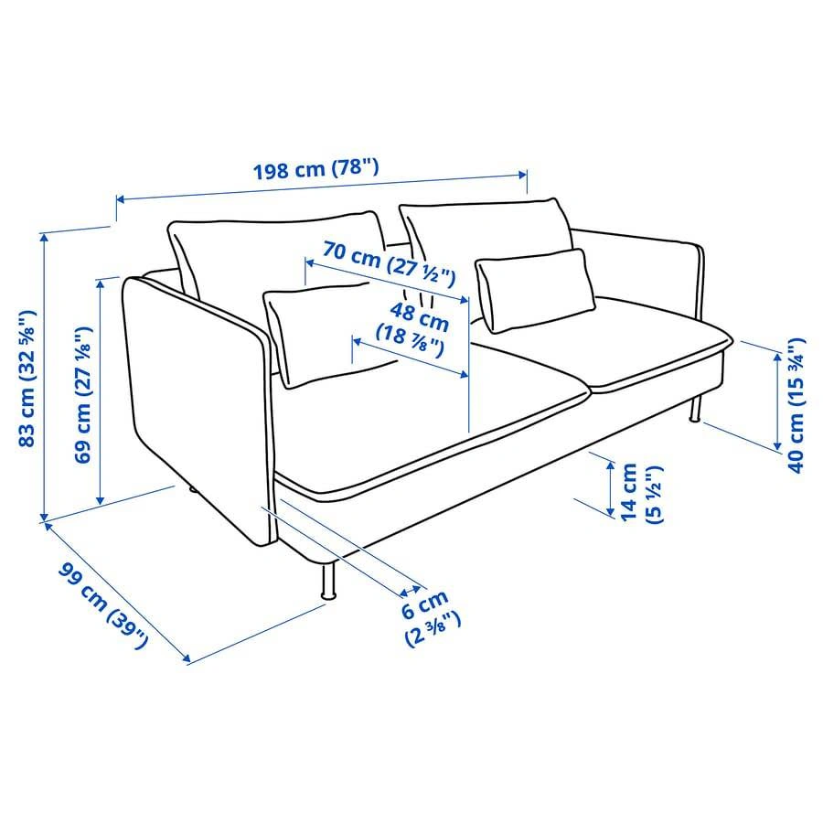 IKEA SÖDERHAMN Sofa - photo 4