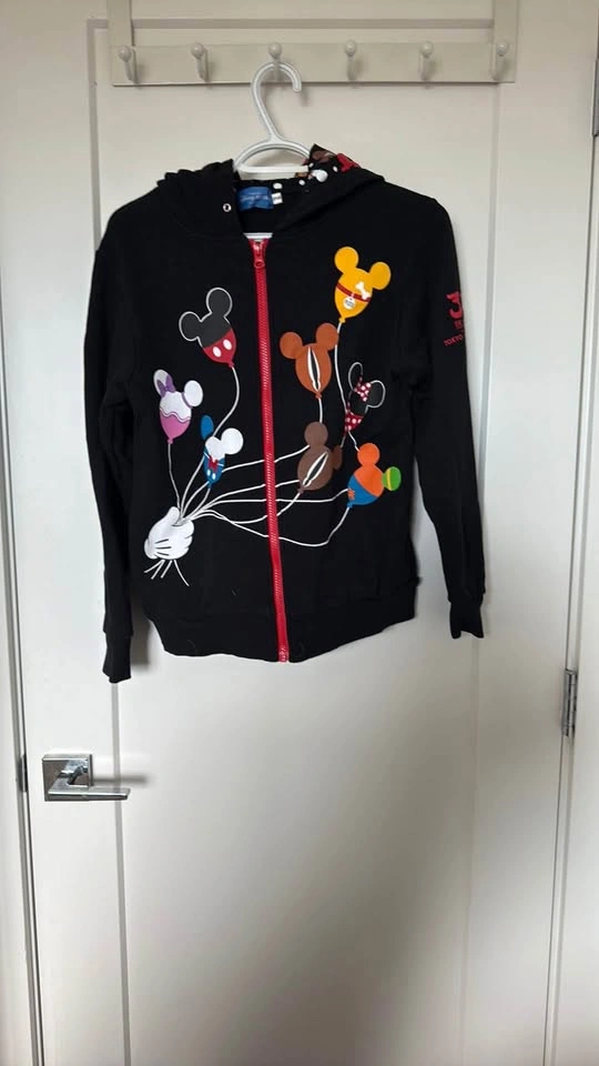 Kids size 10 Disney zip up hoodie