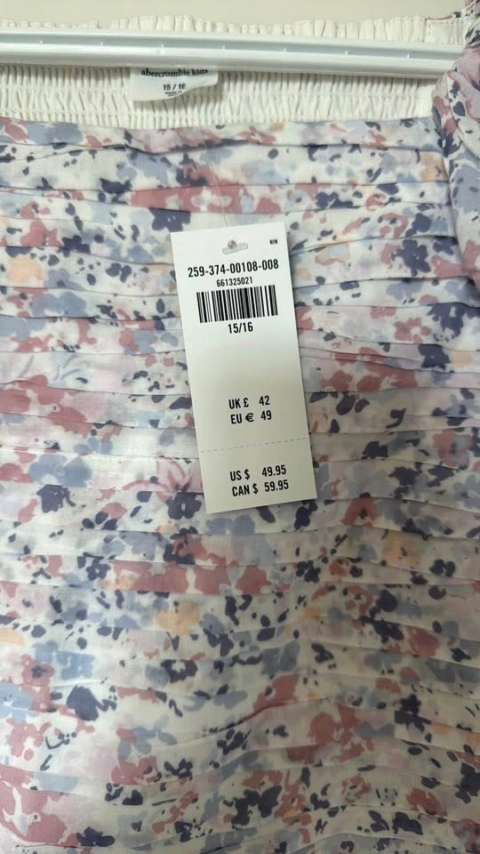 Abercrombie Kids girls size 15/16 dress - photo 2