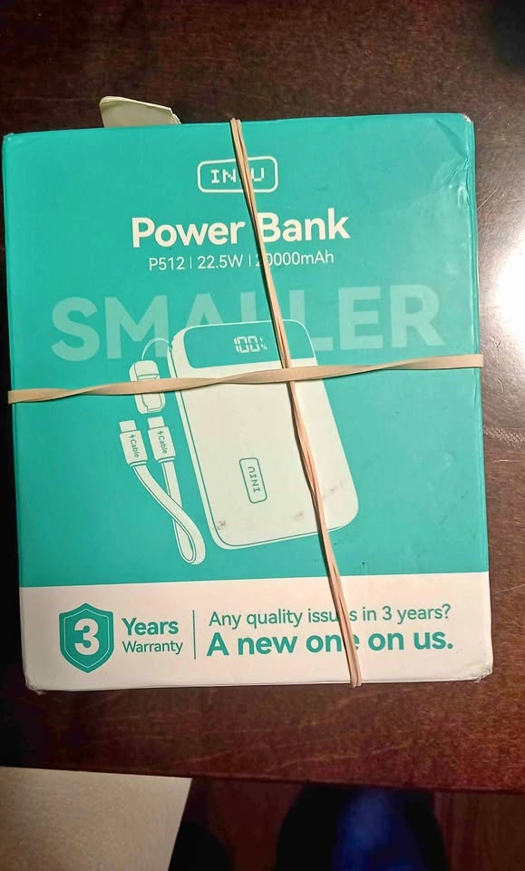 INIU Power Bank P512 10000mAh 22.5W 🏈