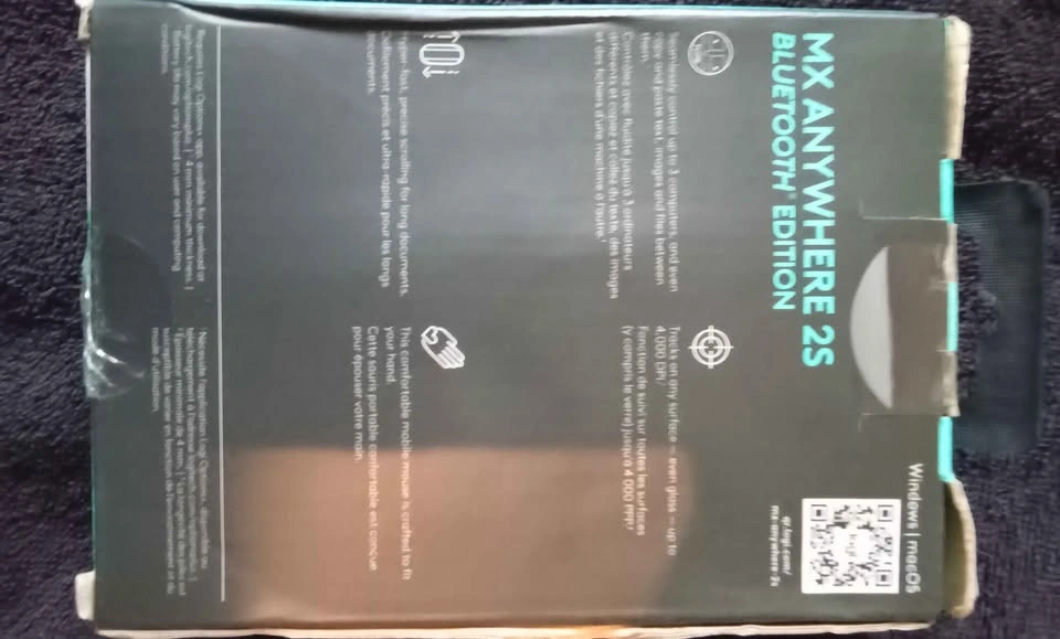 Logitech MX Anywhere 2S Bluetooth Edition Wireless Mouse 🏈 - photo 2