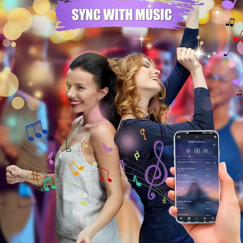 KEELIXIN 65.6ft Smart LED Strip Lights image indicator(8)