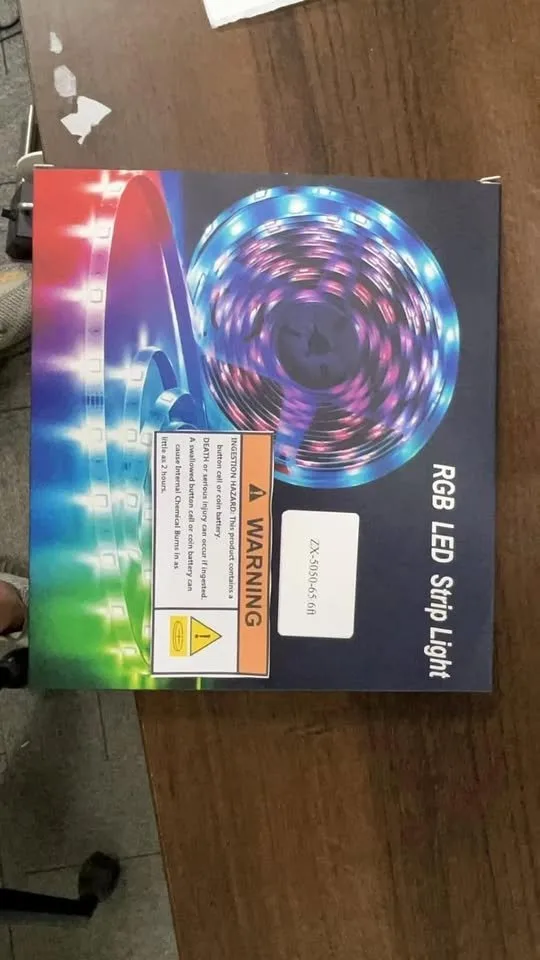 KEELIXIN 65.6ft Smart LED Strip Lights image indicator(9)