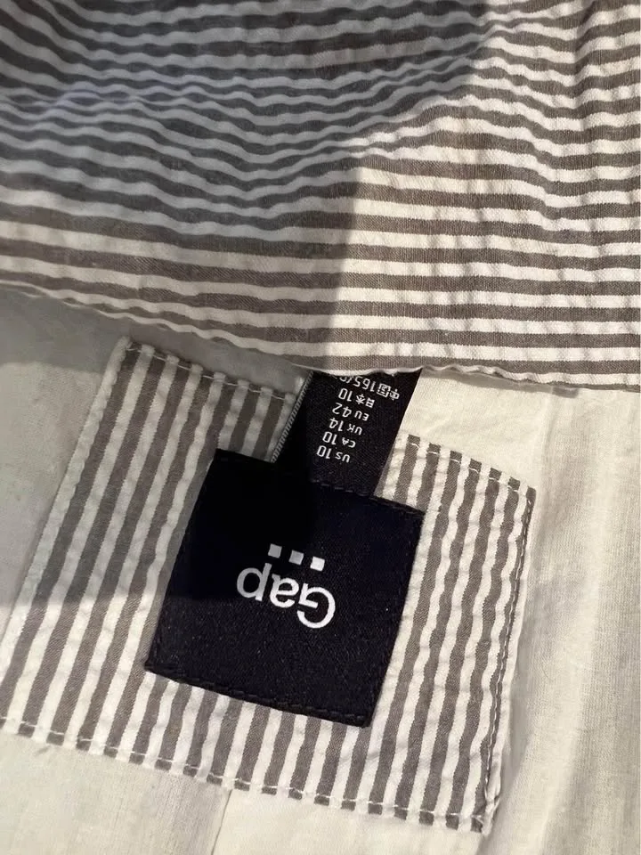 Seersucker ladies blazer image indicator(3)