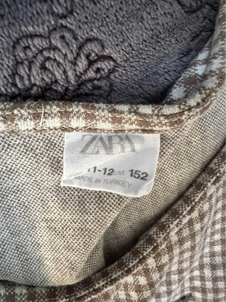 Zara Girls Plaid Jumpsuit - photo 2