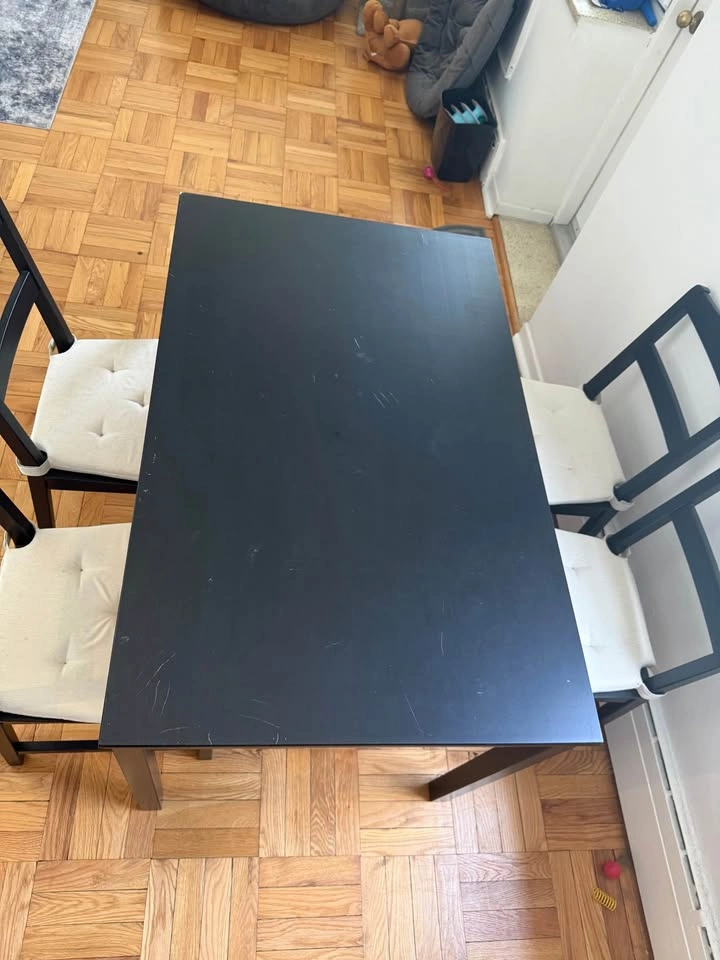 MOVING- IKEA Jokkmokk Dining Table and 4 Chairs Set - photo 5