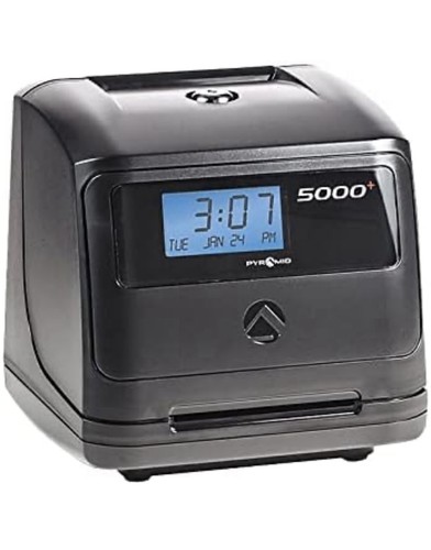 Pyramid 5000 Time System Auto Totaling Time Clock - photo 4