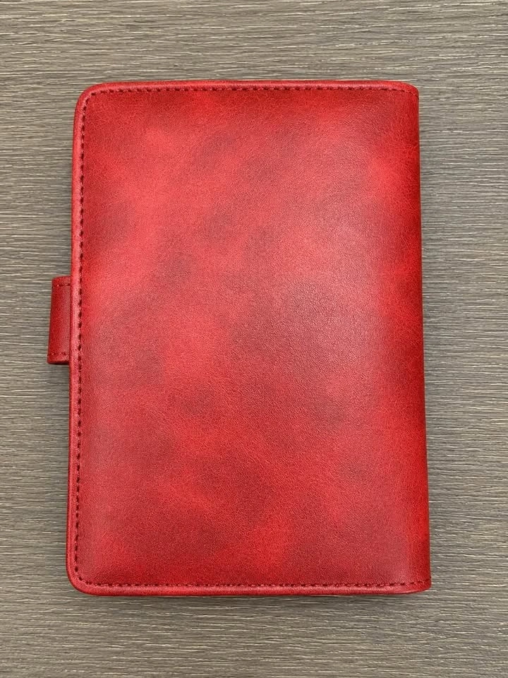Red Travel Passport Wallet / Organizer – Card & SIM Holders - photo 2