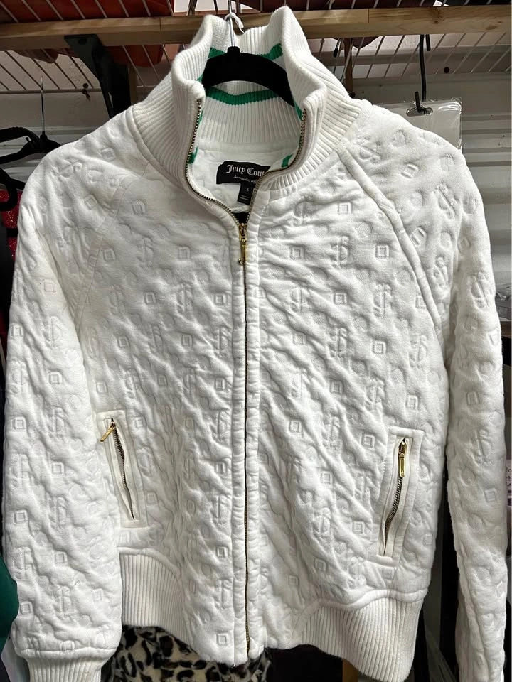 🏈 Textured Juicy Couture Jacket
