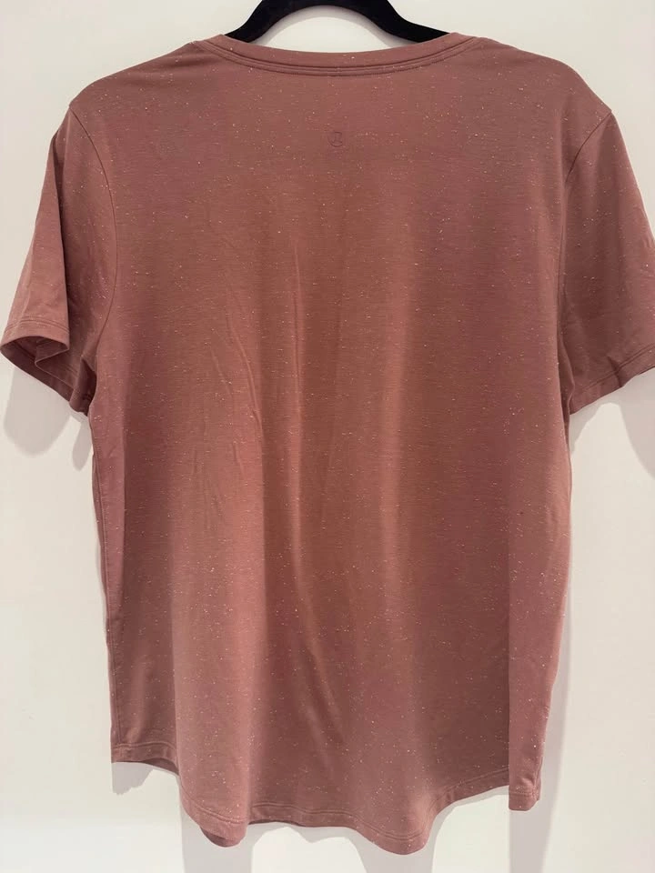 Lululemon Love Tee V-Neck Speckled Mauve - photo 2