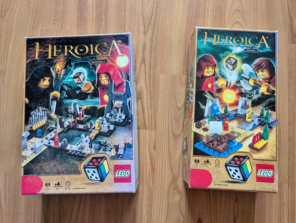 Lego Heroica 3857 + 3859 (complete)