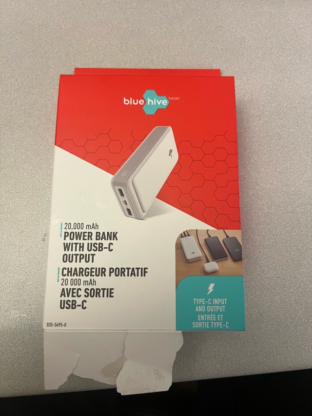 Blue Hive 20,000 mAh Power Bank