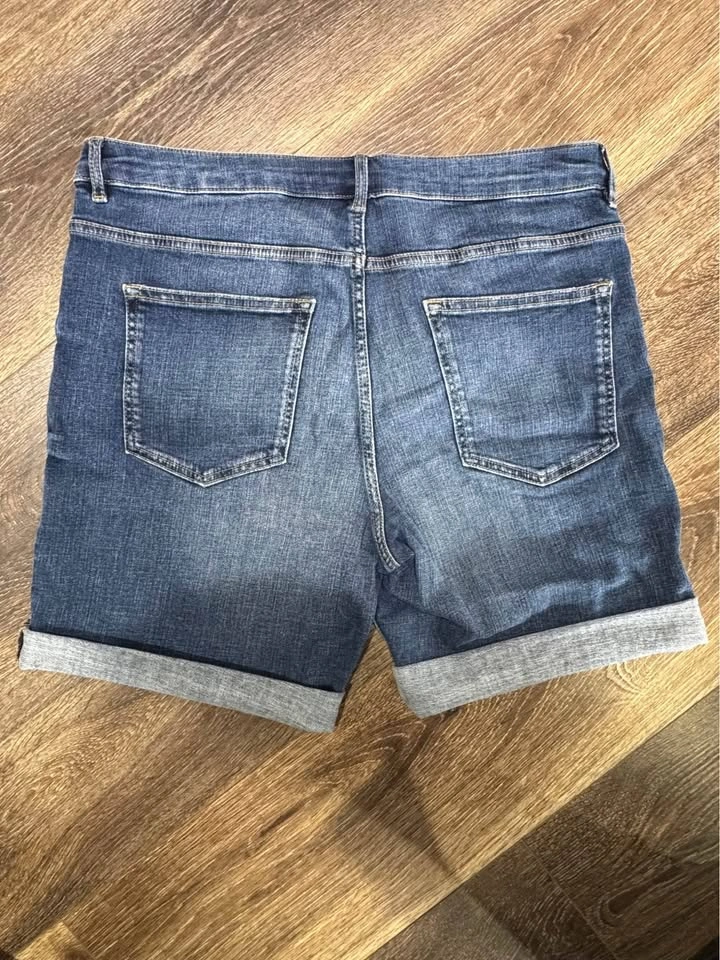Marks & Spencer Denim Bermuda Shorts – Size 10 - photo 2