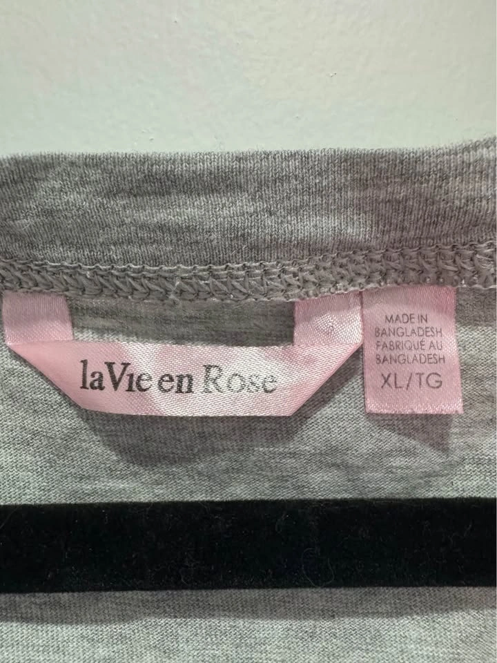 la Vie en Rose XL Penguin Graphic Long Sleeve Pajama Top - photo 3