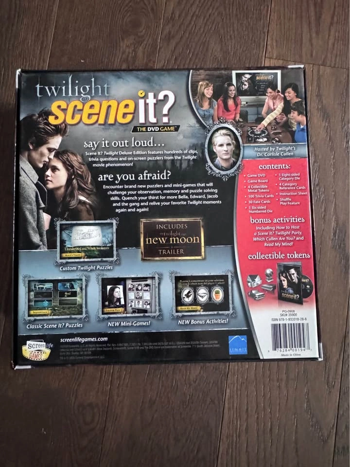 Twilight Scene It? Deluxe DVD Game - photo 2