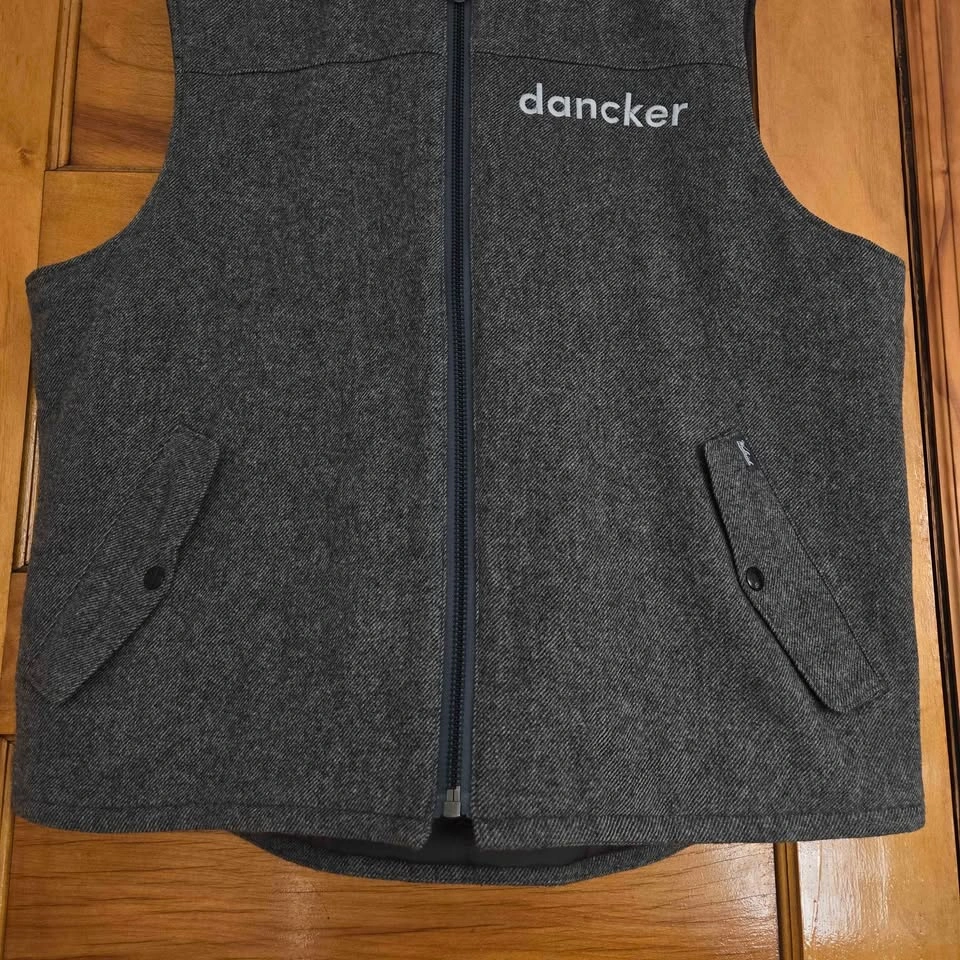 Woolrich Bear Claw Vest Mens Size XL Gray Full Zip Lined 🏈 - photo 4