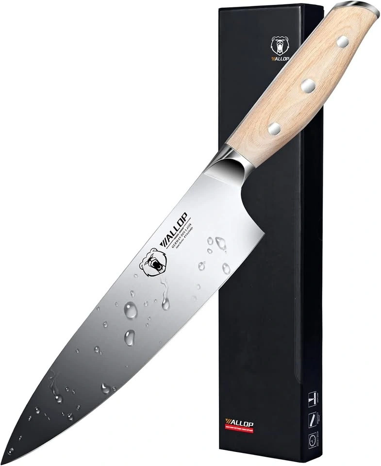 BRAND NEW WALLOP Chef Knife, German Stainless Steel