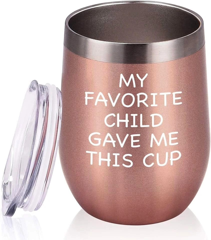 BRAND NEW "My Favourite Child Gave Me this Cup" 12oz Stainless S