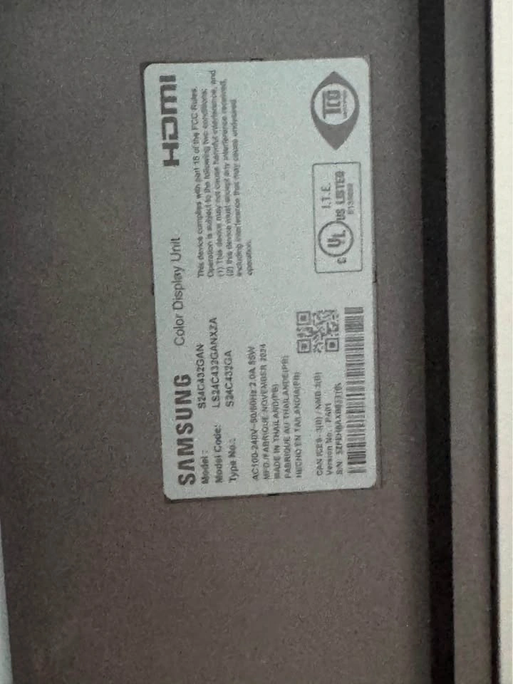 Samsung 24” FHD Monitor (S24C432GAN) - photo 2